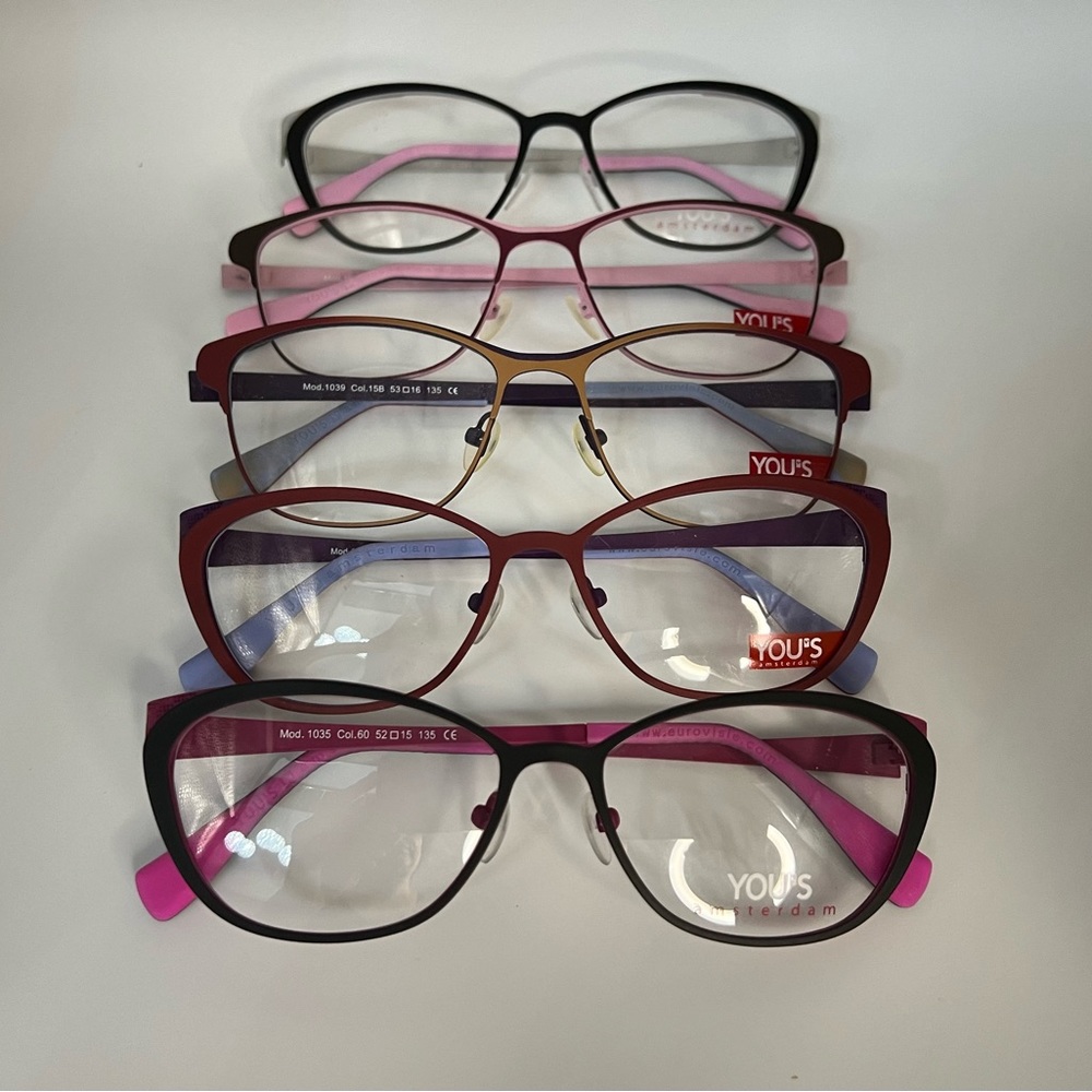Authentic Design Eyeglasses/Frame/Sunglasses / Optical M1035 By YOU'S Amsterdam